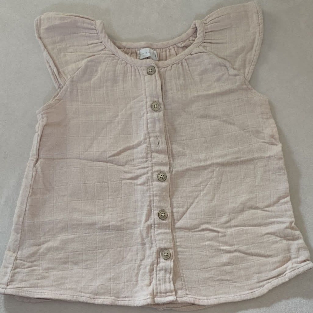 Jamie Kay Button-Down Sleeveless Top